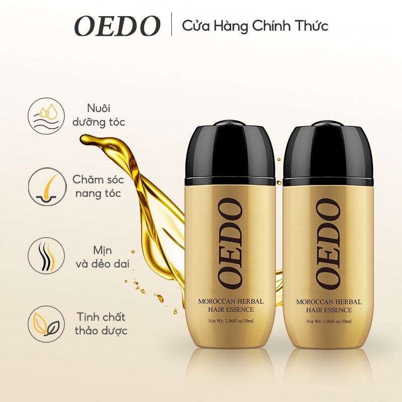 Set 2 chai dưỡng tóc tinh chất nhân sâm OEDO đa dụng Nuôi Dưỡng Tóc Dày Khỏe Bóng Mượt Cấp Ẩm Chuyên Sâu