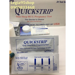 Que thử thai QuickStrip phát hiện thai sớm , chính xác, tiện lợi