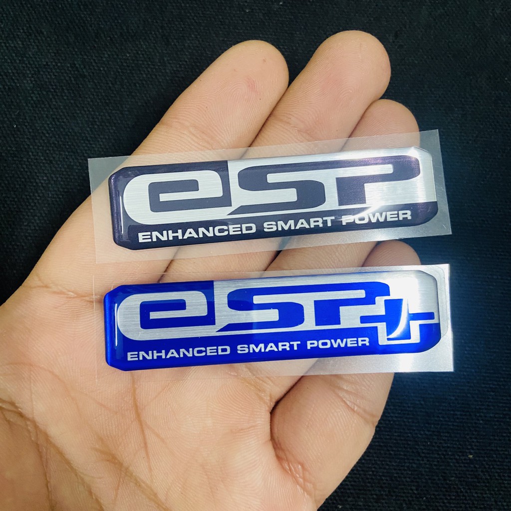 TEM DÁN XE MÁY CHỮ FI VÀ CHỮ ESP, TEM PHỦ NHỰA DẺO KEO DÁN TỐT, DÁN TRANG TRÍ XE SIÊU CHẤT