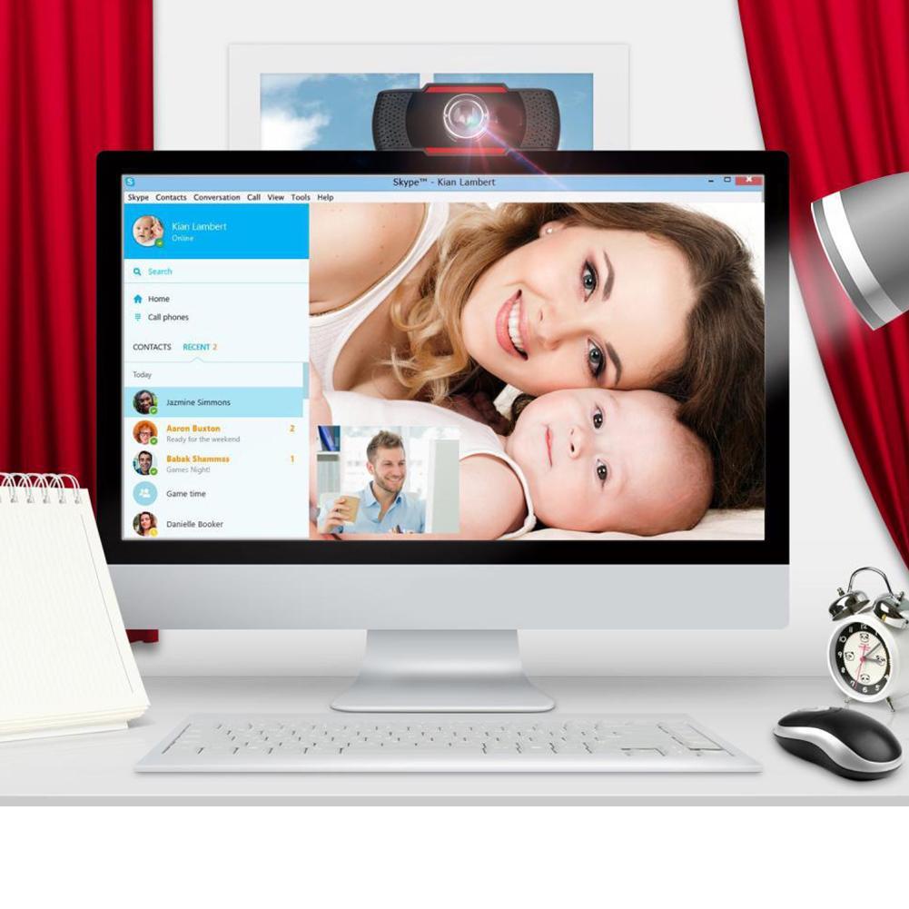 Webcam Usb Hd Có Micro Cho Pc Laptop E5P4 | BigBuy360 - bigbuy360.vn