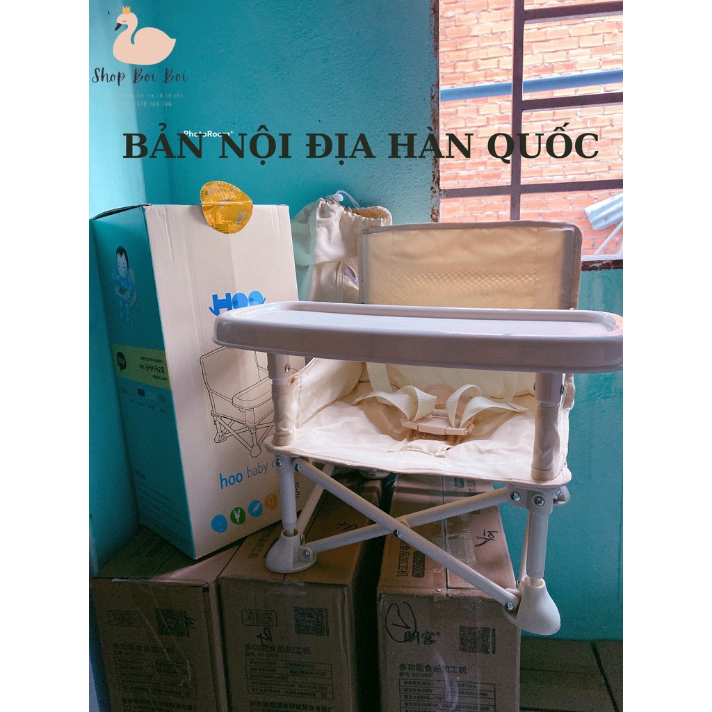 🆘CHÍNH HÃNG🆘 ghế Ăn Dặm Gấp Gọn NỘI ĐỊA HÀN HOO FREE SHIP