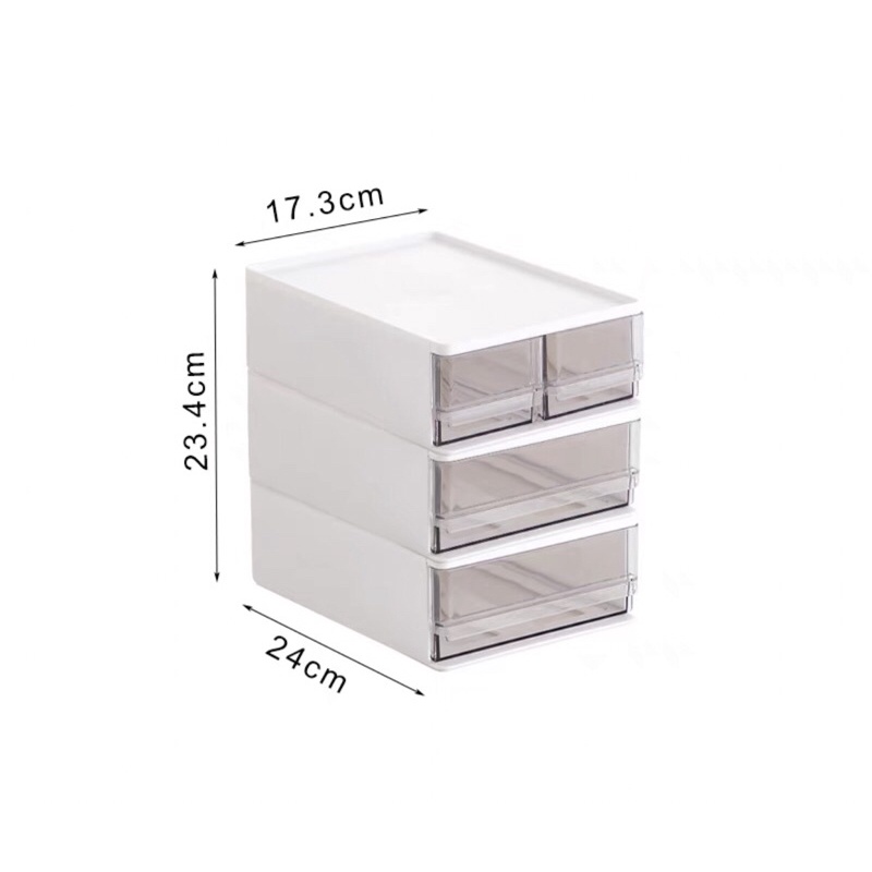 Tủ ngăn kéo hộp văn phòng a4 tập mỹ phẩm, văn phòng phẩm, tủ đựng đồ sinh viên Chimi house