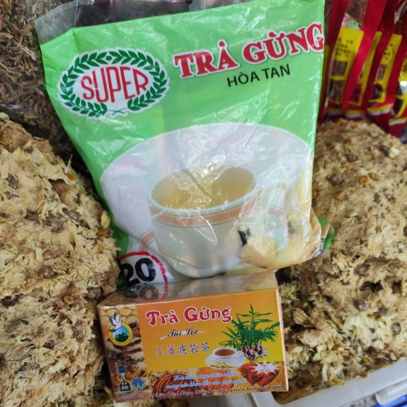 trà gừng( hòa tan, túi lọc)