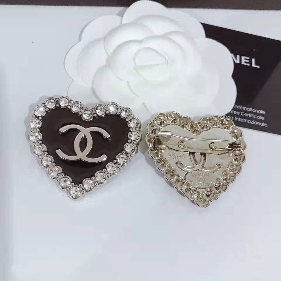 Ghim Cài Áo mini Màu Đen Kiểu vintage Thời Trang