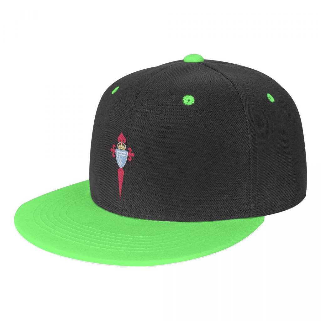 RC Celta Vigo logo Hip-Hop Mũ bóng chày Mũ in Mũ chống nắng Mũ bảng Mũ Hip-Hop Mũ vành phẳng Mũ hợp 