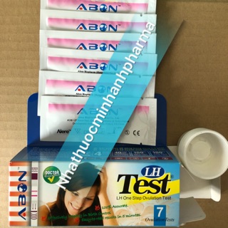 ✅✅✅Que thử rụng trứng - Bộ test LH ABON 7 que/hộp (Mỹ)
