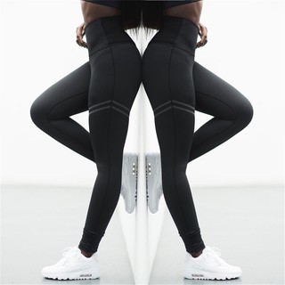 Quần Legging Tập Yoga Màu Trơn