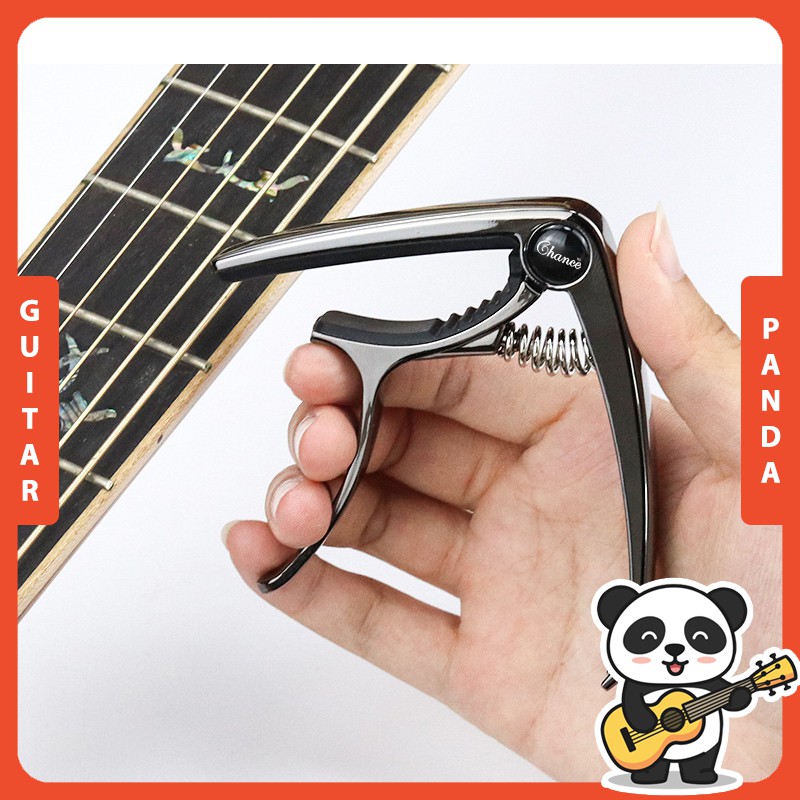 [Mã 151LSSALE giảm 10k đơn 50k] Capo Guitar Đồng Nguyên Khối Cao Cấp Siêu Bền Guitar Panda