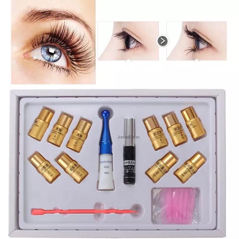 Bộ Uốn Mi Phủ Đen Collagen 6D BAISIDAI