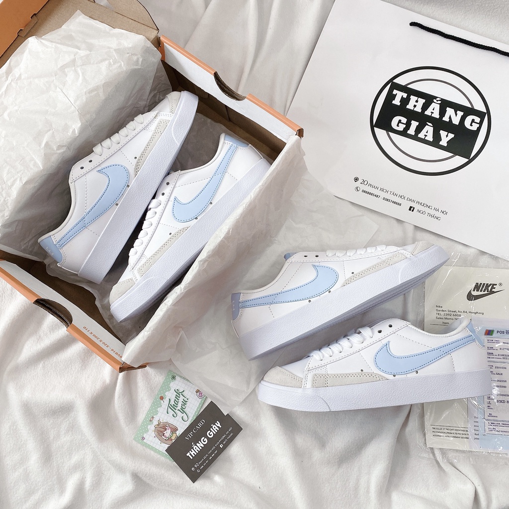 Giày Thể Thao Nam Nữ Ngô Thắng Blaze Kem