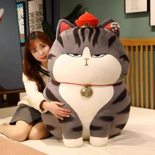 Gấu bông mèo hoàng thượng 💥 freeship 💥 gấu bông sóc nhí - gấu bông cao cấp vải nhung co giãn 4 chiều