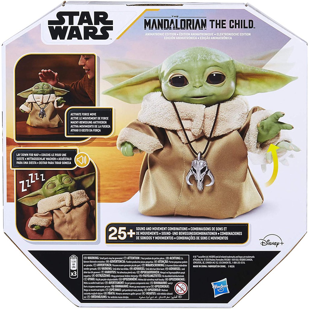 The Child Star Wars - Hasbro Phiên bản đặc biệt cao 18.3cm, với 25 sự kết hợp âm thanh và chuyển động