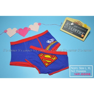 QUẦN LÓT ĐÔI SIÊU NHÂN