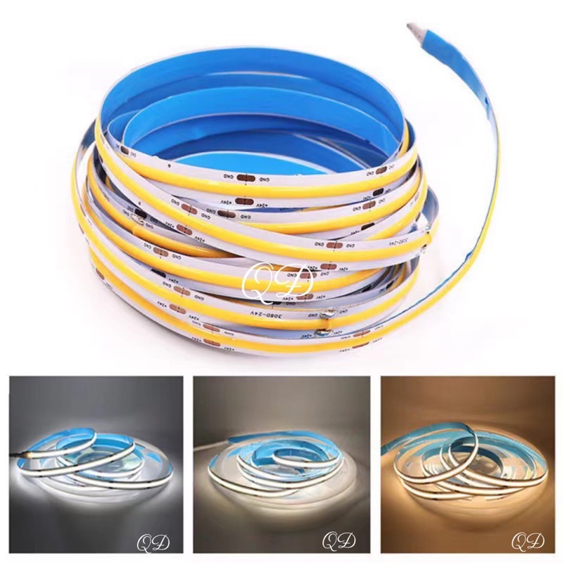 Đèn led dây 12v cob