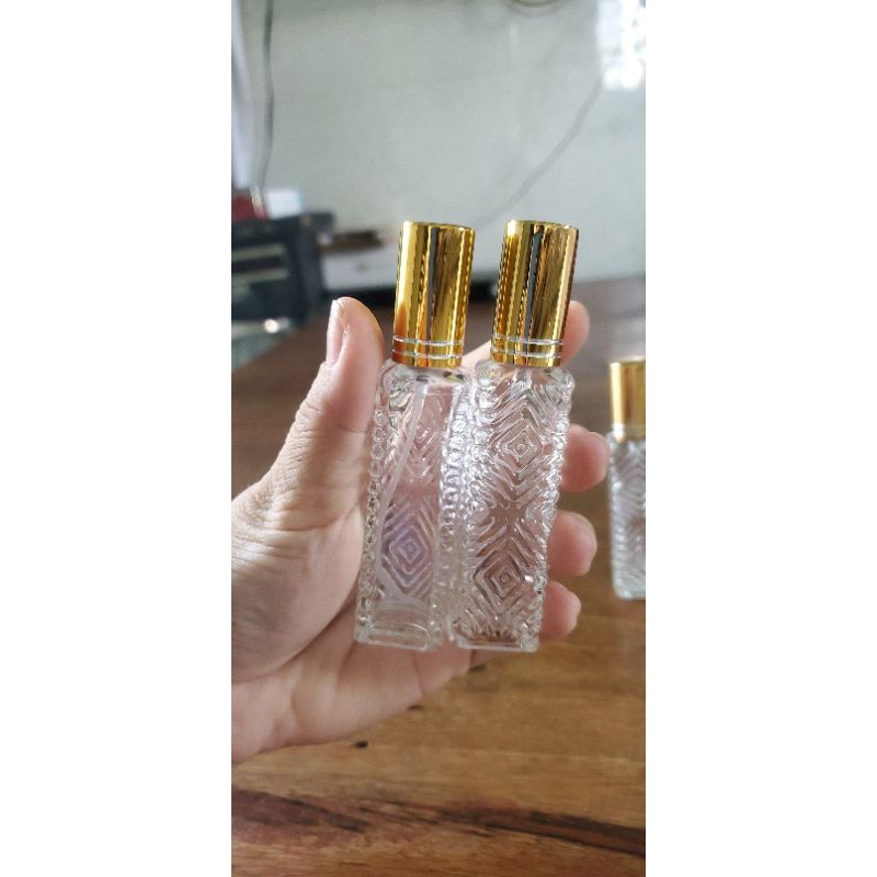 Chai chiết nước hoa vuông 15ml văn đá 1 bên | BigBuy360 - bigbuy360.vn