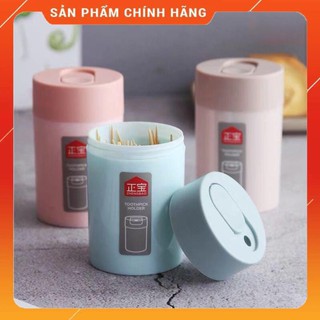 Chính hãng - lọ tăm nhựa cao cấp,hộp tăm nhựa 801