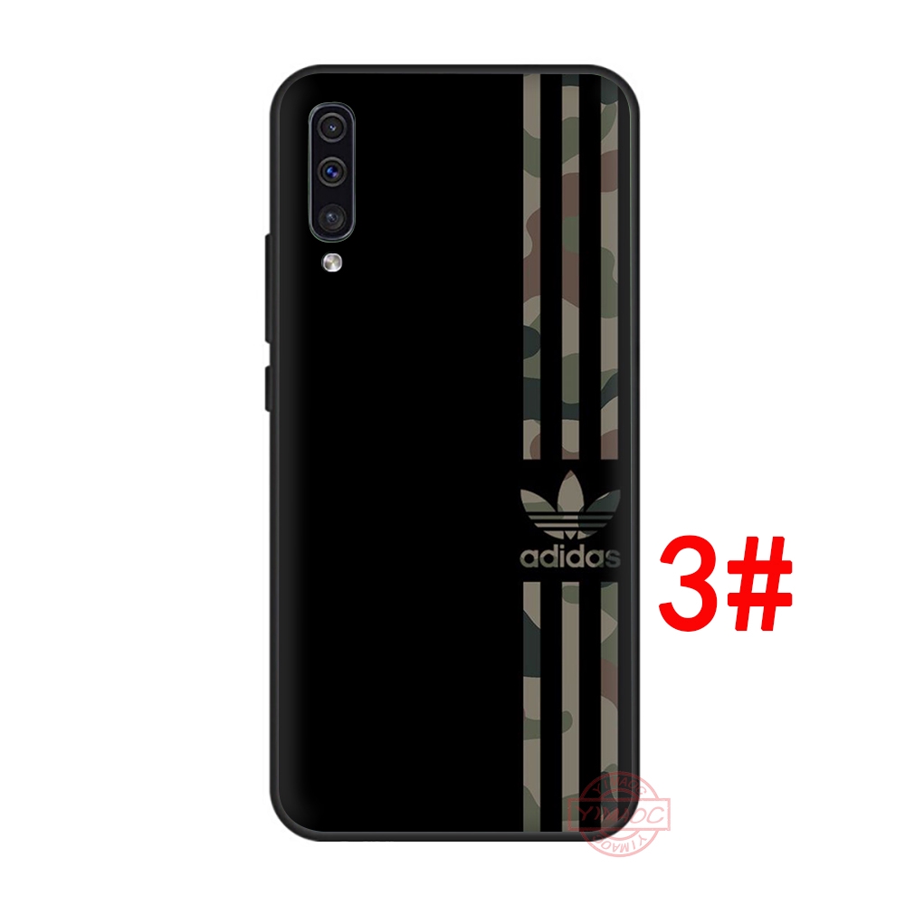 262Z Adidas Logo Soft Case Samsung Galaxy A10 A20 A30 A40 A50 A60 A70 M10 M20 M30 M40 Silicone Cover