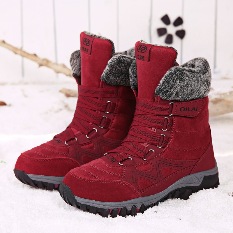 @f 11.11 free Women Winter Hiking Shoes Climbing Waterproof Outdoor Antiskid Fuzzy uy tín Uy Tín 2020 Az1 x . .;