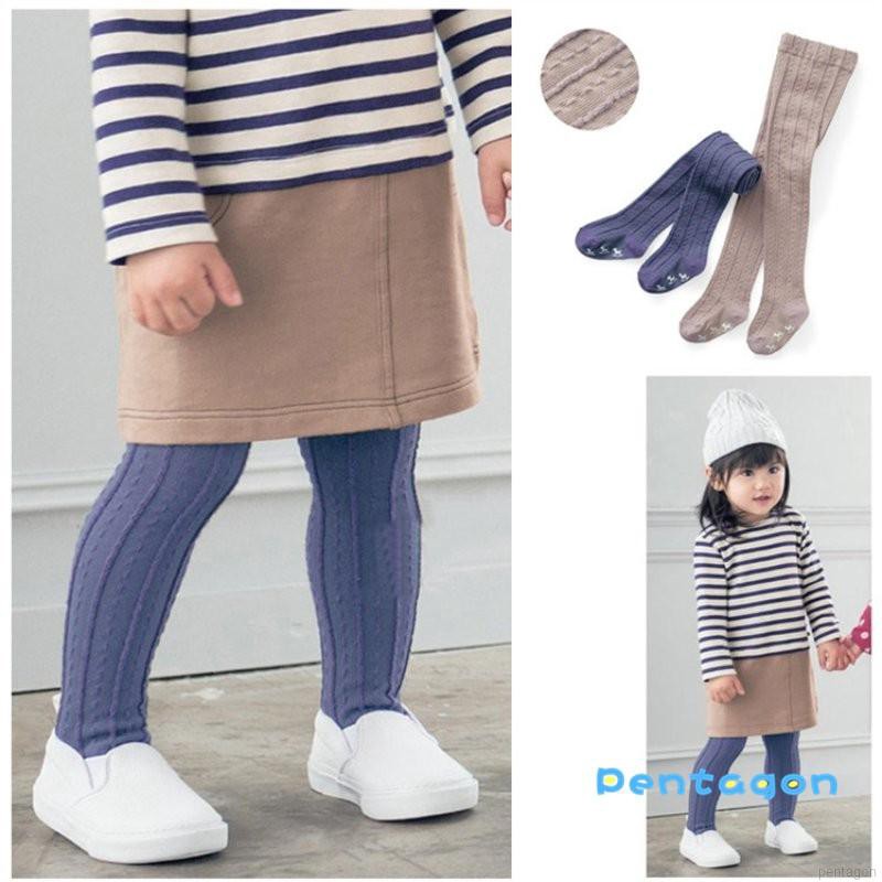 Quần tất chất liệu cotton xinh xắn cho bé gái
