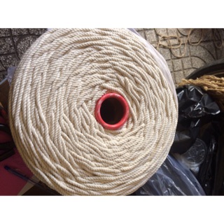 Dây thừng xoắn cotton 100%, 5mm, cuộn 5kg, 110.000/kg