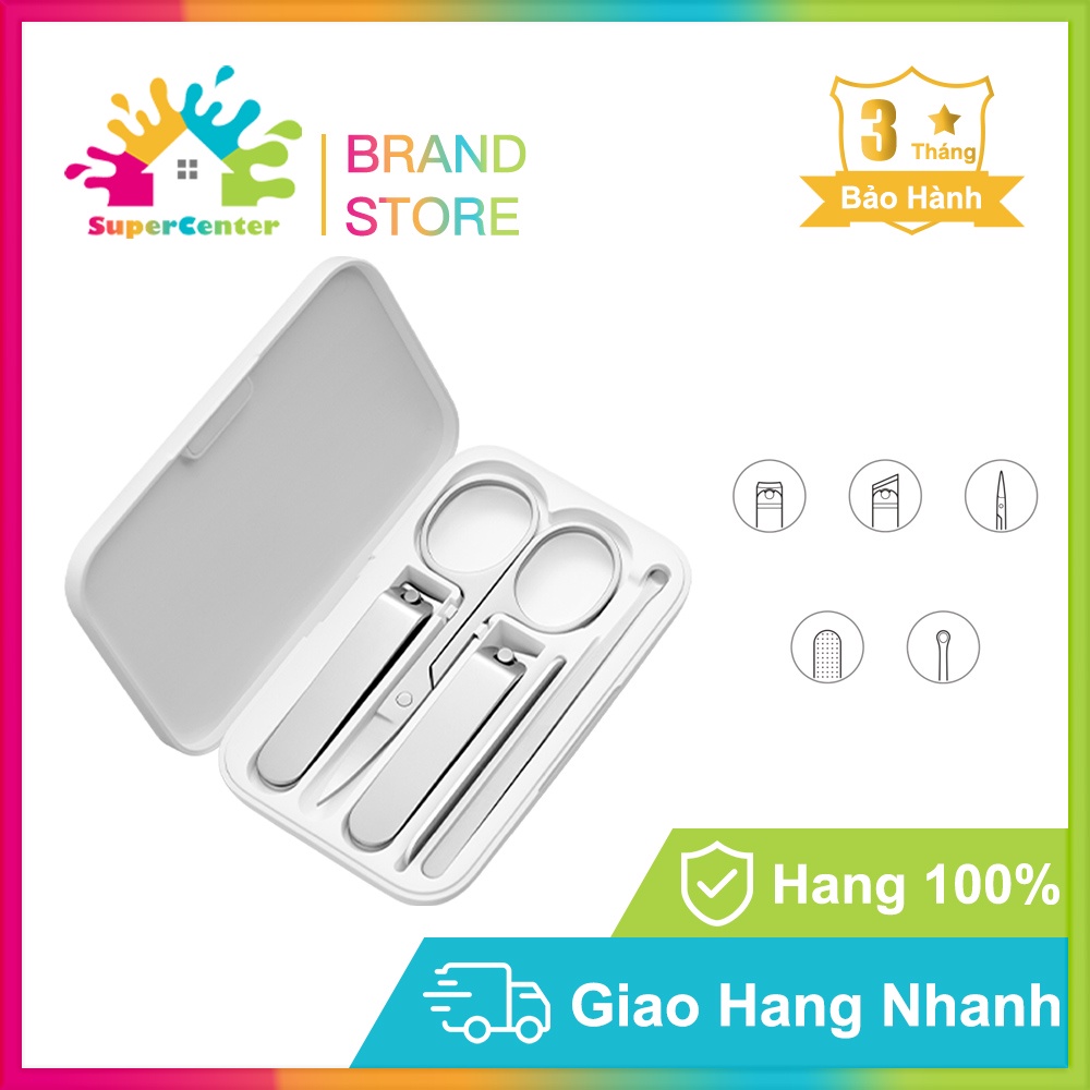 Bộ bấm móng tay Xiaomi Mijia 5 Món Kìm bấm móng Inox siêu sắc siêu bền