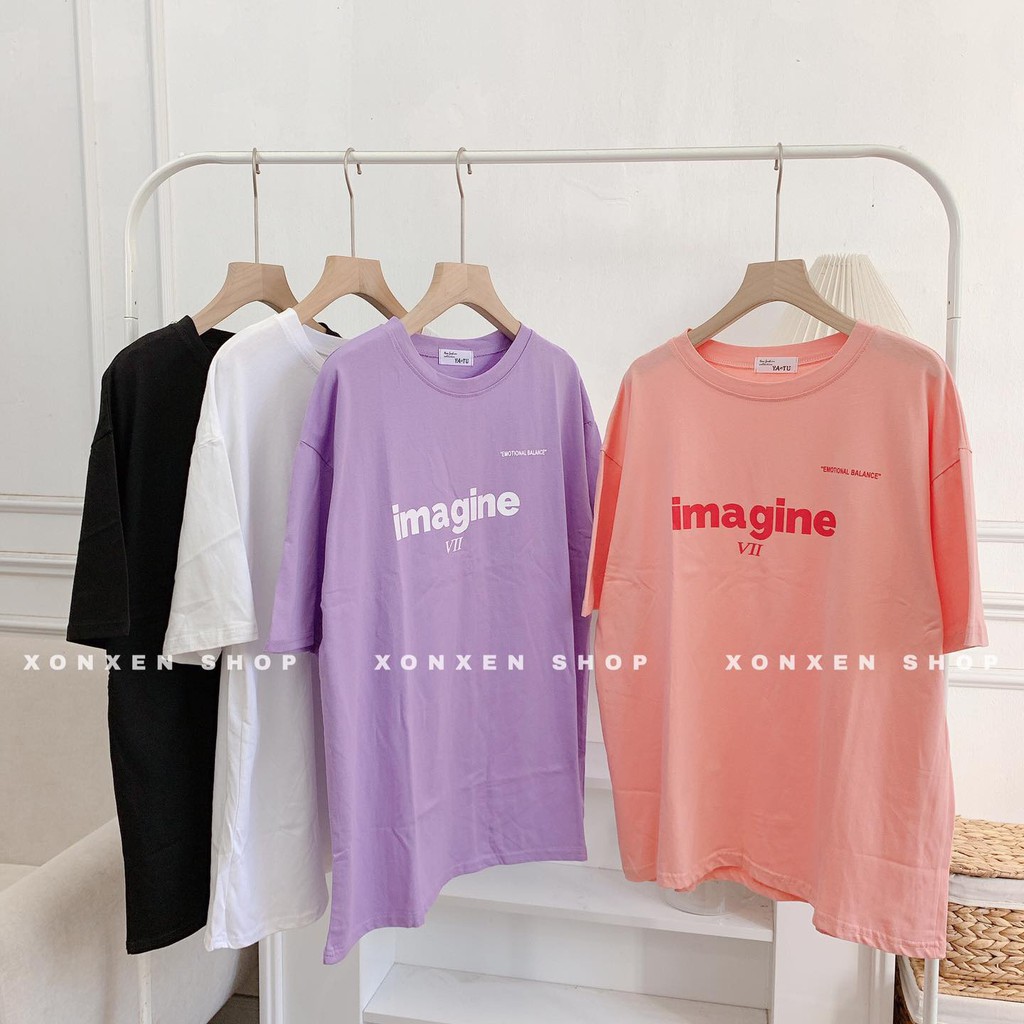 ÁO THUN NỮ XONXEN SHOP phom rộng chất cotton thoáng mát free size, mã 14