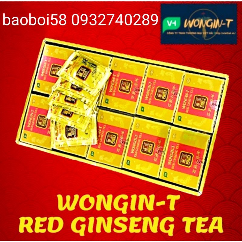 Trà Hồng Sâm Wongin-t mới 300gram date 2024