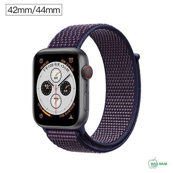 ❀  DÂY ĐEO APPLE WATCH 4 COTEETCI SPORT LOOP INDIGO ❀