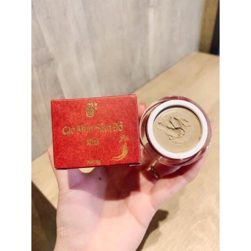 CAO MỤN SÂM ĐỎ side 5gram CHÍNH HÃNG MEE ORGANIC | BigBuy360 - bigbuy360.vn