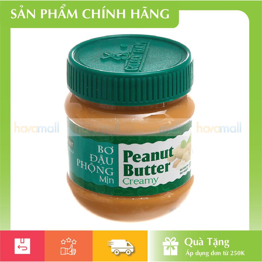 [ HÀNG CÔNG TY ] Bơ Đậu Phộng Mịn 170g