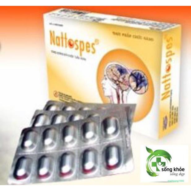 Nattospes-Phòng ngừa tai biến đột quỵ,viêm tắc mạch máu não,liệt, méo miệng, nói ngọng, nguy cơ nhồi máu cơ tim