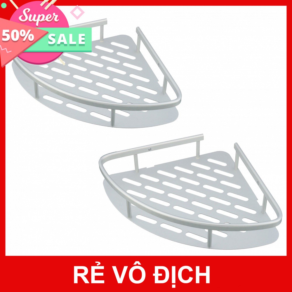 [Hot]-Kệ góc nhà tắm inox 2 tầng