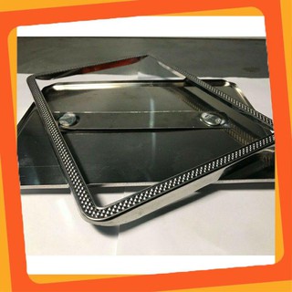 Khung bọc biển số Inox cho xe máy