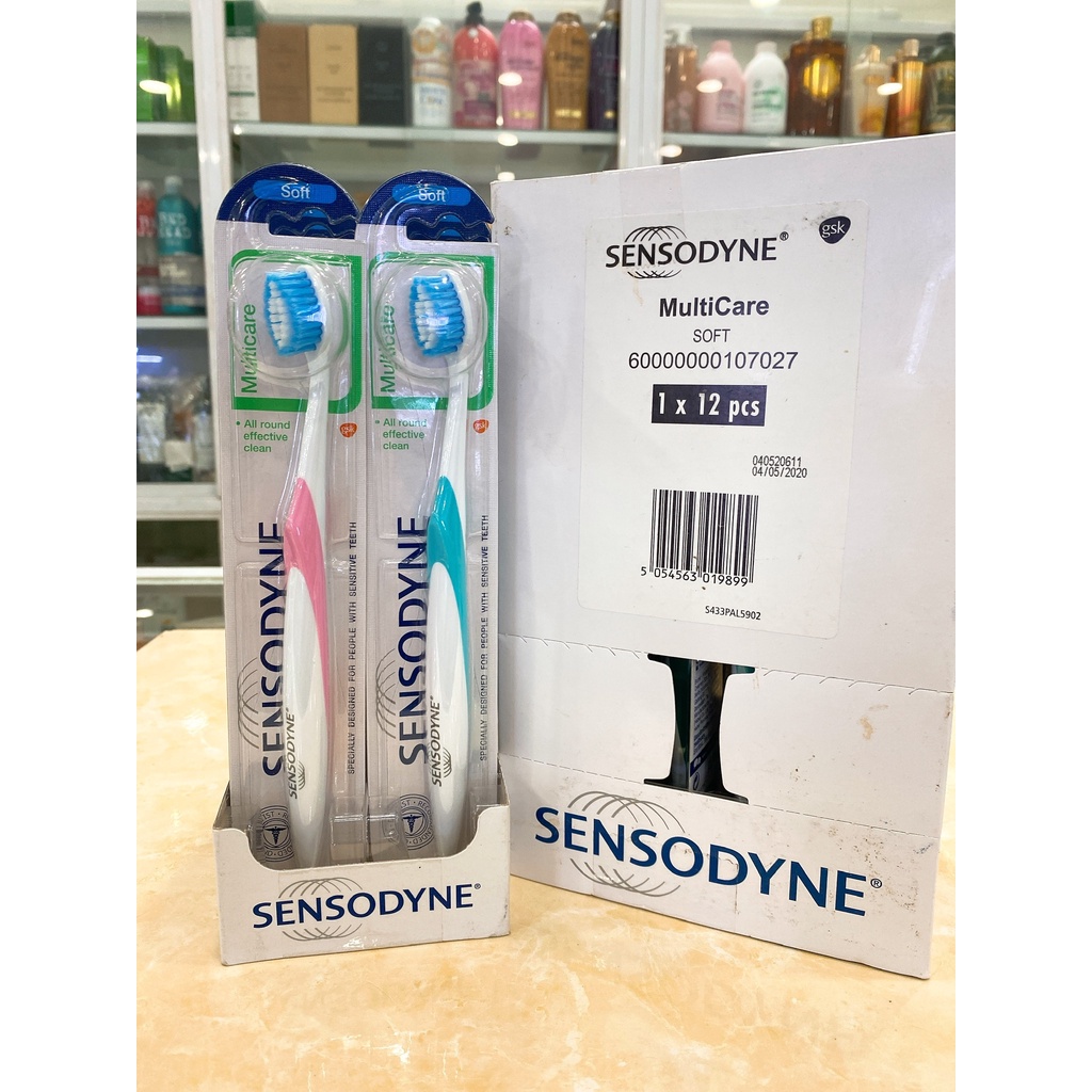 Bàn Chải Đánh Răng Sensodyne Multicare Soft Dành Cho Răng Ê Buốt Nhạy Cảm