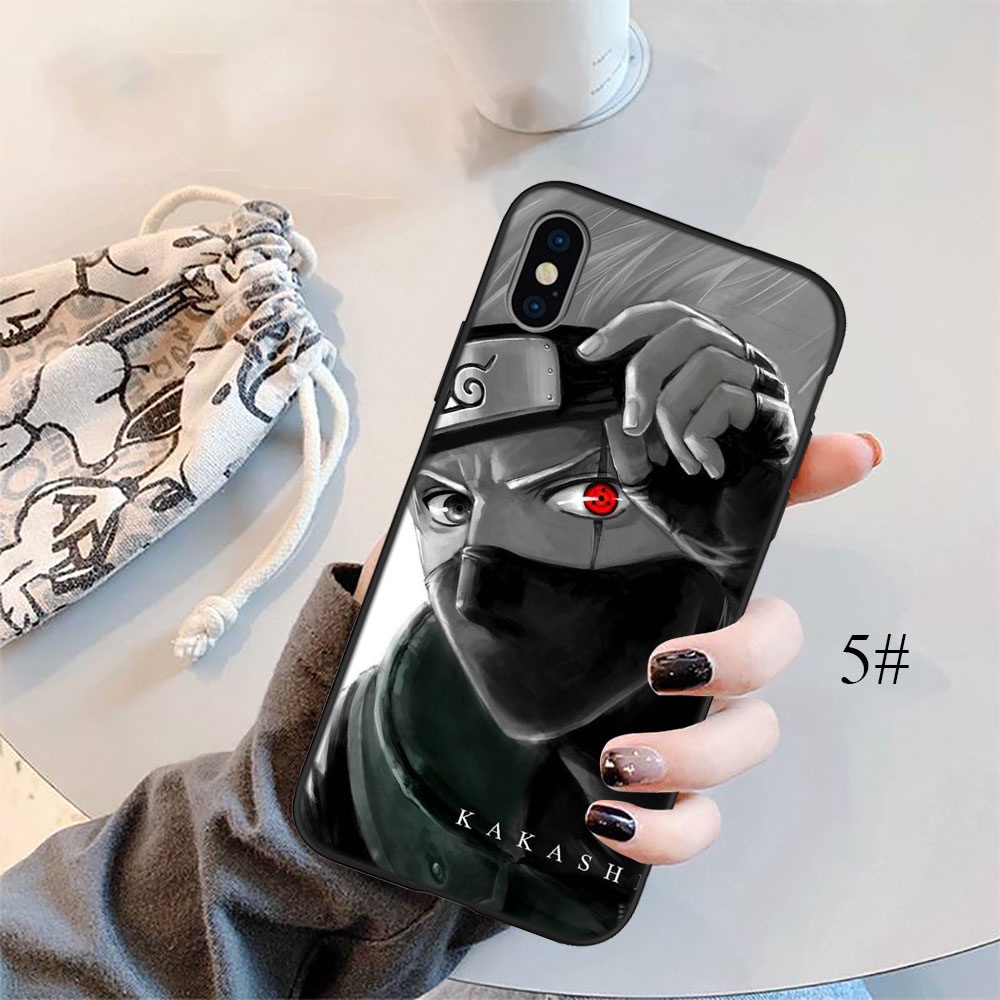 Ốp Điện Thoại Họa Tiết Naruto Cho iPhone 13 12 Pro Max Mini XS Max X AE40