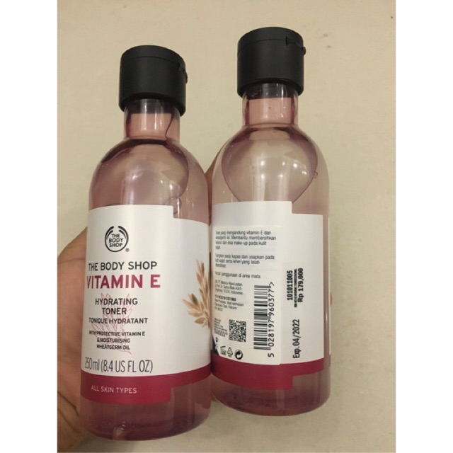 (Hàng Mới Về) Toner Vitamin E 250ml Warehouse The Body Shop