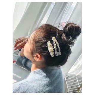 SET Kẹp tóc Hàn Quốc đính đá siêu hot (4 chiếc)