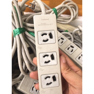 ổ cắm điện Nhật hàng bãi dây to dài 3m 4 ổ cắm có khoá