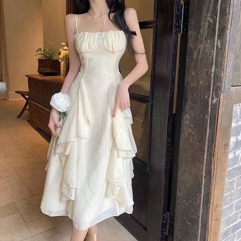 váy 2 dây tiểu thư