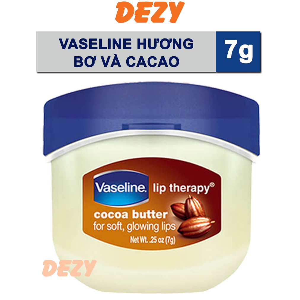 [HÓA ĐƠN ĐỎ] Hũ Son Dưỡng Môi Vaseline Không Màu - Có Thể Thay Mặt Nạ Ngủ Môi Laneige Giảm Môi Thâm Dưỡng Ẩm Dezy Shop | BigBuy360 - bigbuy360.vn