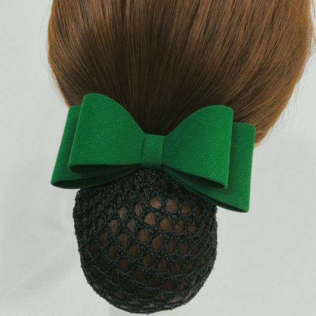 Kẹp tóc nơ lưới búi ROSES Hair Accessories