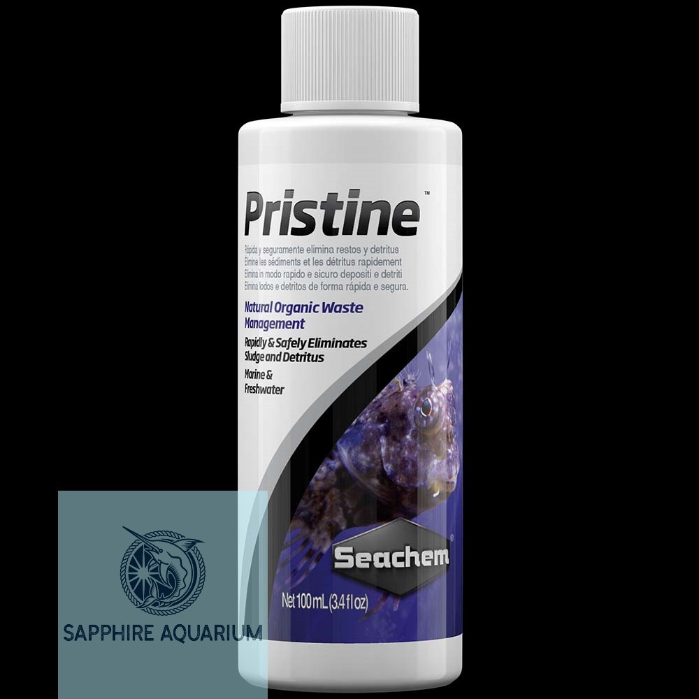 Vi sinh cho bể cá cảnh bể thủy sinh Seachem Pristine (Nguyên Tem - Chính Hãng)