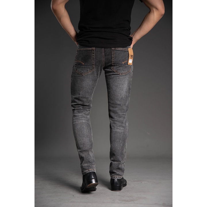 Quần jean nam cao cấp dáng ôm H90 màu chì chất co giãn trẻ trung J080 | BigBuy360 - bigbuy360.vn