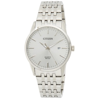 Đồng hồ citizen nam chính hãng, đồng hồ citizen bi5000 - 87a dây thép lịch ngày fullbox.