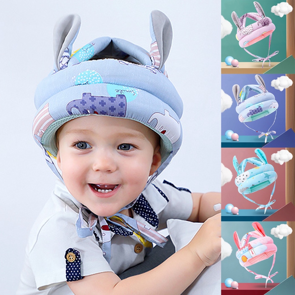 Mũ Bảo Hiểm Bảo Vệ An Toàn Cho Bé Tập Đi Bộ Có Thể Điều Chỉnh