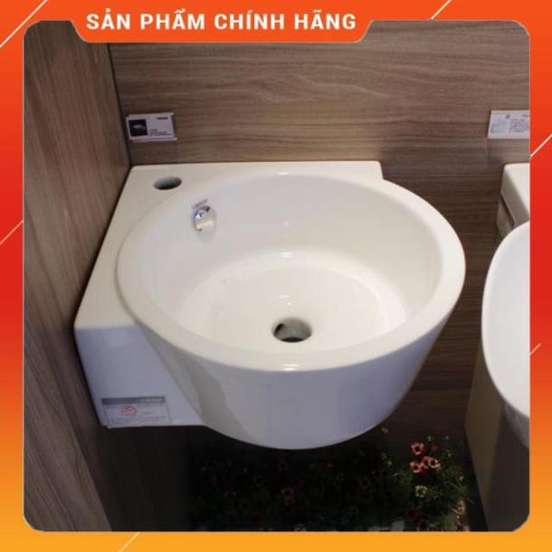 (SALE) Lavabo chậu rửa mặt góc CAESAR LF5238