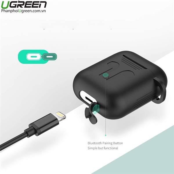 Hộp bảo vệ Airpods Ugreen 50867 chất liệu Silicone cao cấp - Hapu Shop