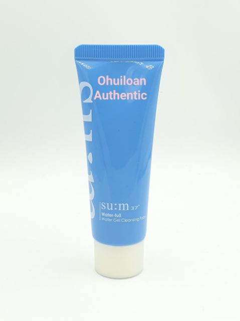 Sữa rửa mặt dành cho da mụn kiềm dầu sum xanh sum37 water full cleasing foam 40ml | BigBuy360 - bigbuy360.vn