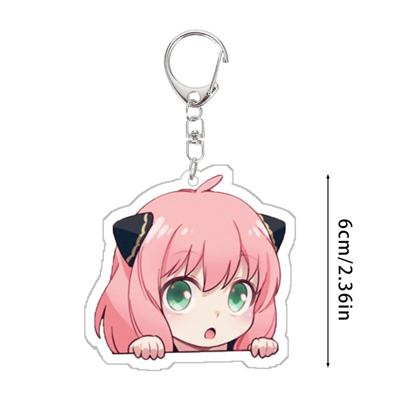 Tmdbyx Móc Khóa Acrylic Hình Nhân Vật Yor Loid Anya Yor Phim Spyxfamily