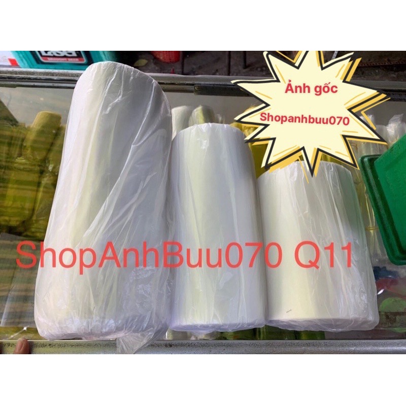 1kg-2kg Cuộn Túi Xốp Dạng Xé Đựng Thực Phẩm,Túi Cuộn Xé Siêu Thị( 4 kích cỡ:15,20,25,30)